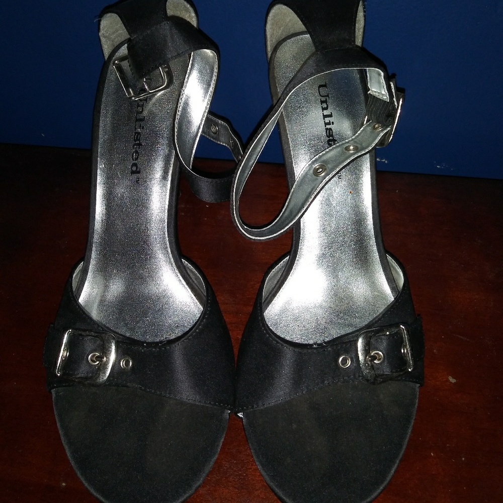 Black Unlisted heels